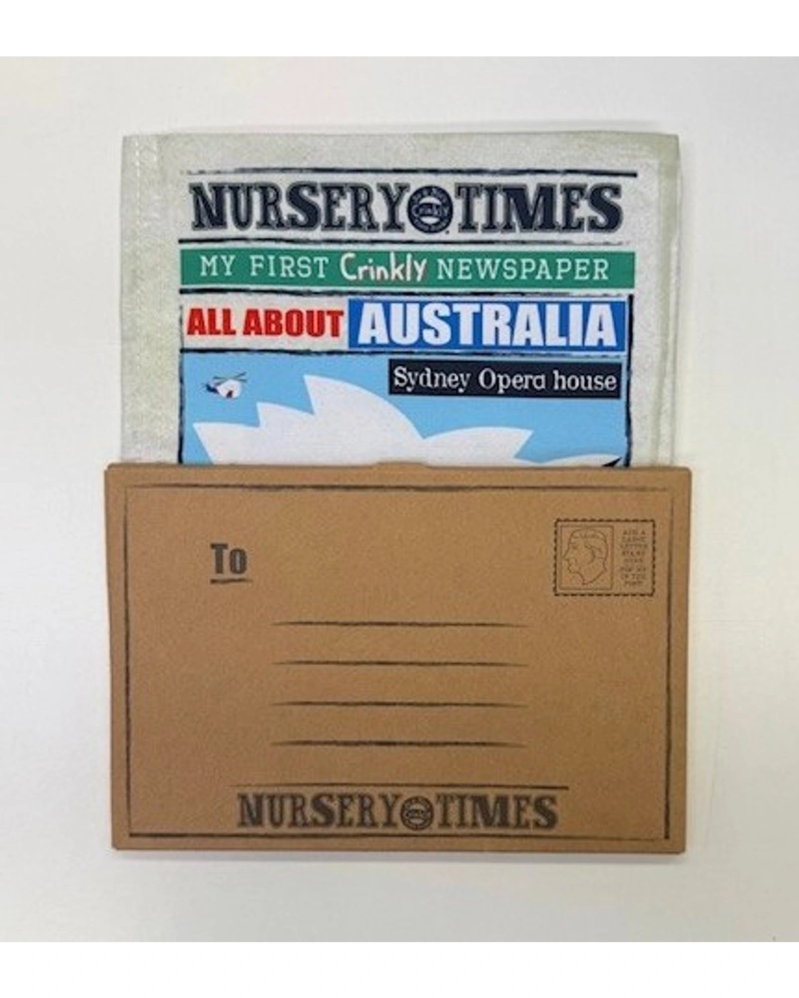 Jo & NicS Crinkly Cloth Books - Australia