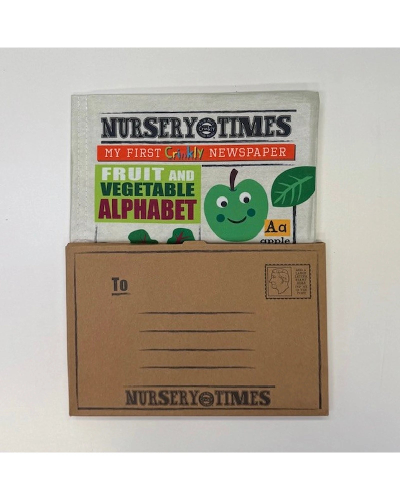 Jo & NicS Crinkly Cloth Books - Fruit & Veg