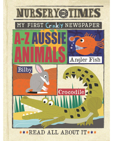 Jo & Nic'S Crinkly Cloth Books - Aussie Animals