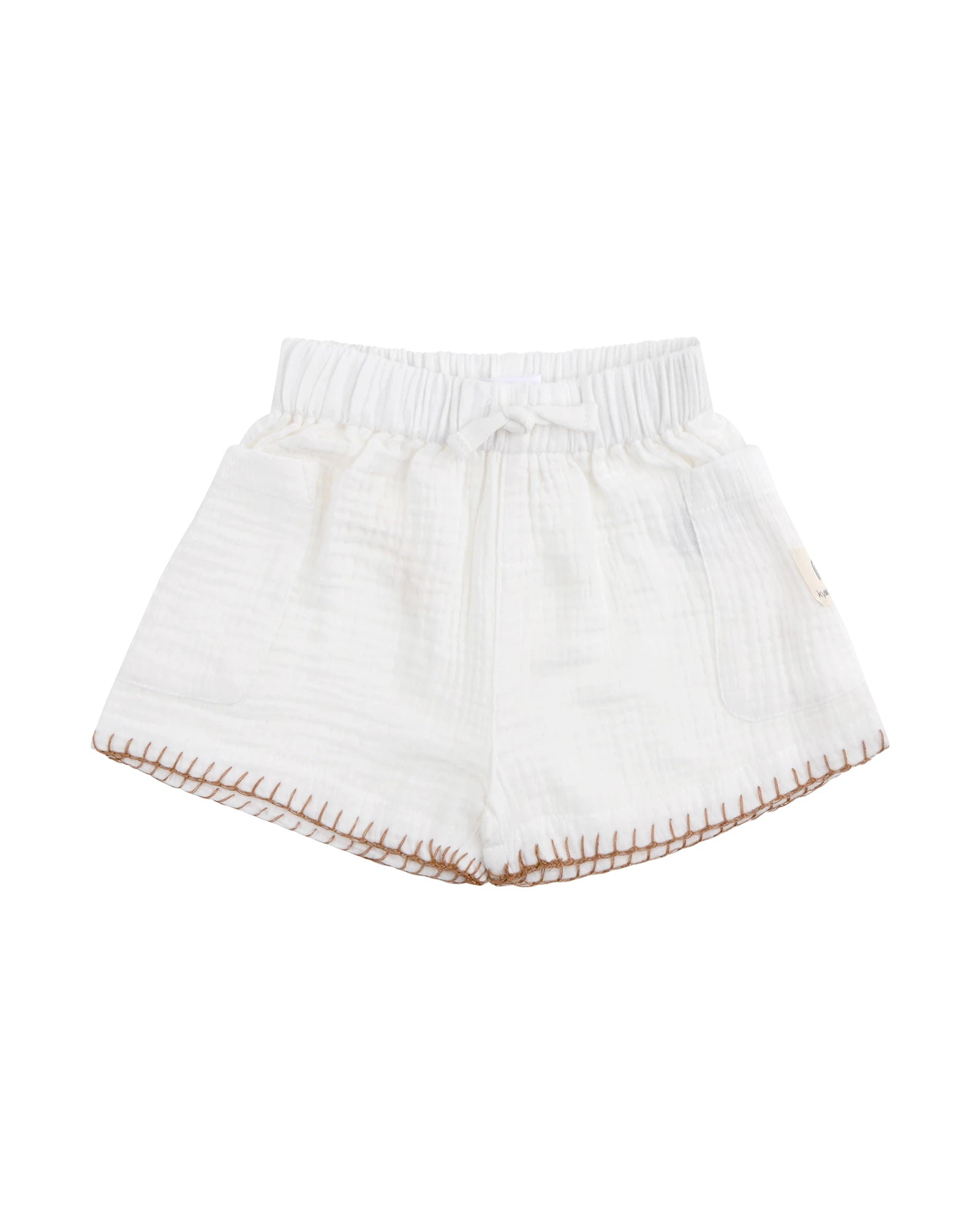 Kynd Baby Woven Short Coconut - Size 2