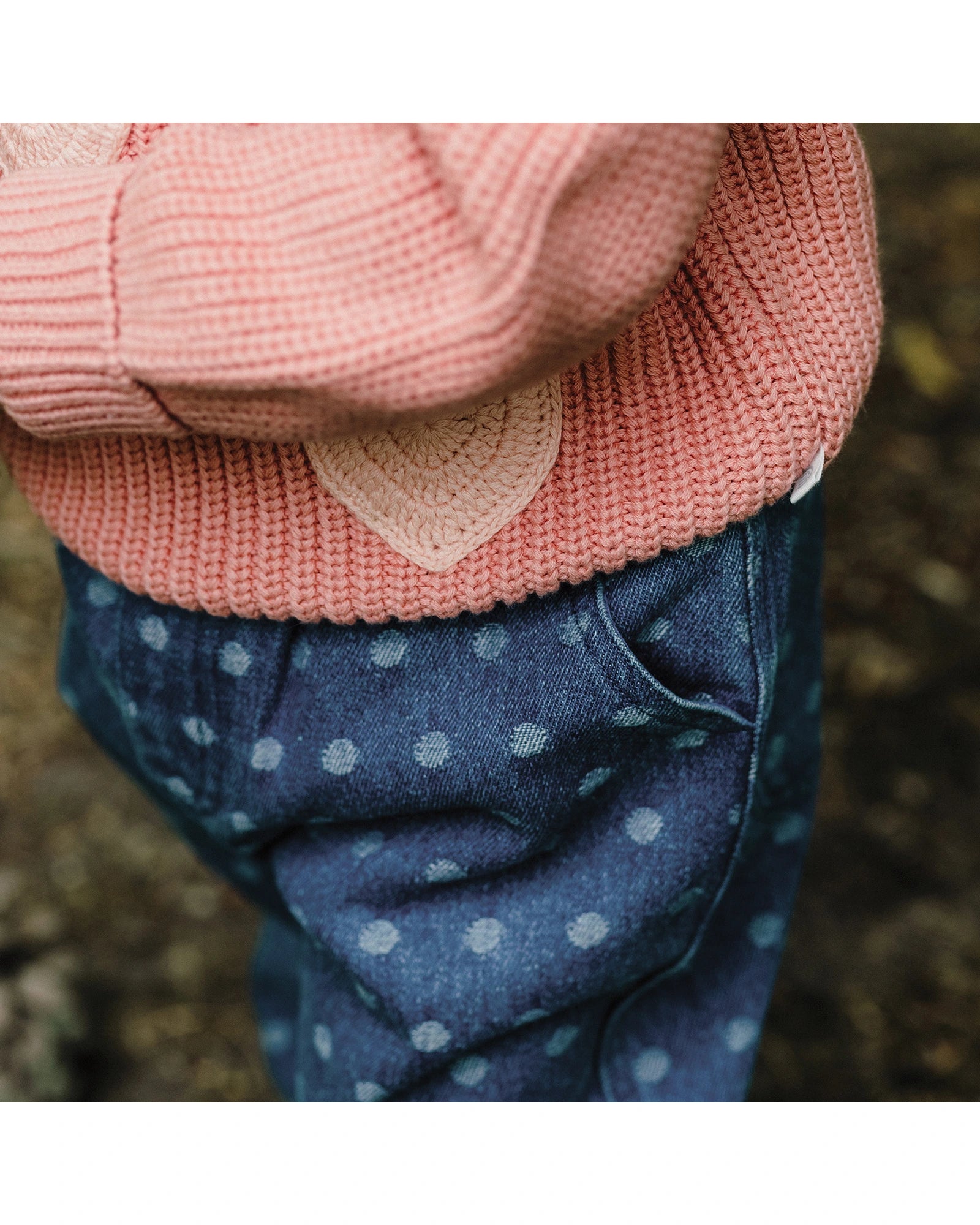 Denim Pant - Denim Dot Size 0