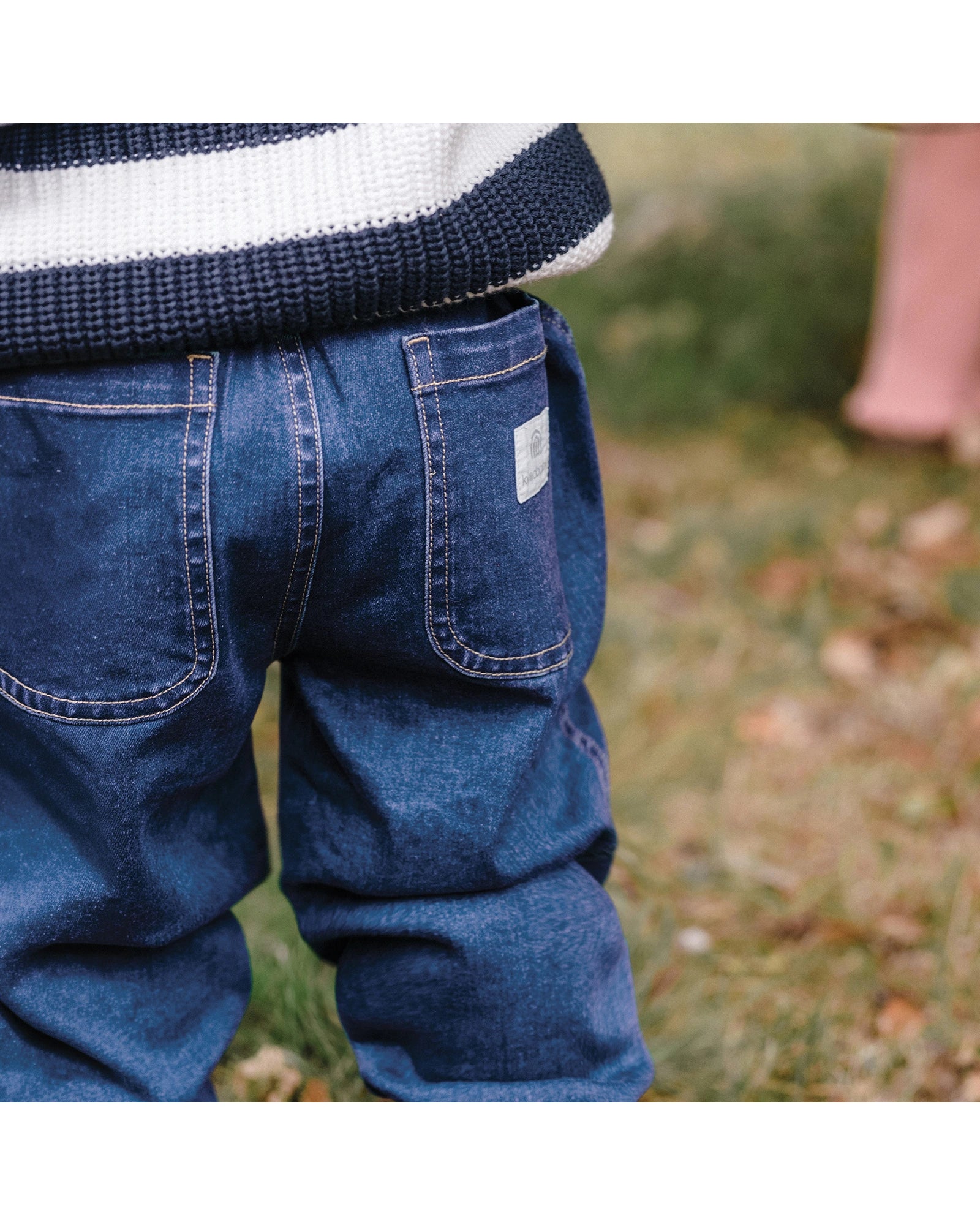 Denim Pant - DARK DENIM Size 2