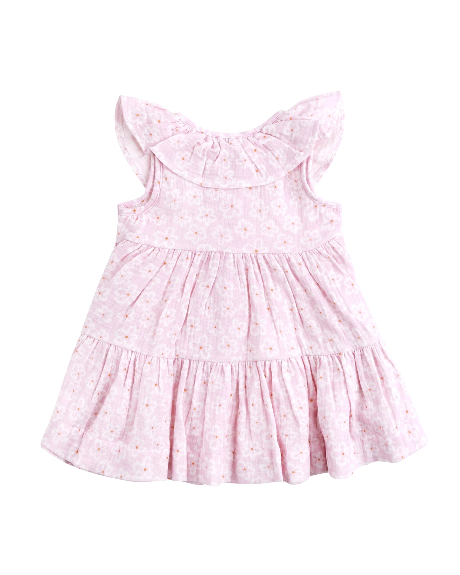 Kynd Baby Tirred Dress Frangipani - Size 0