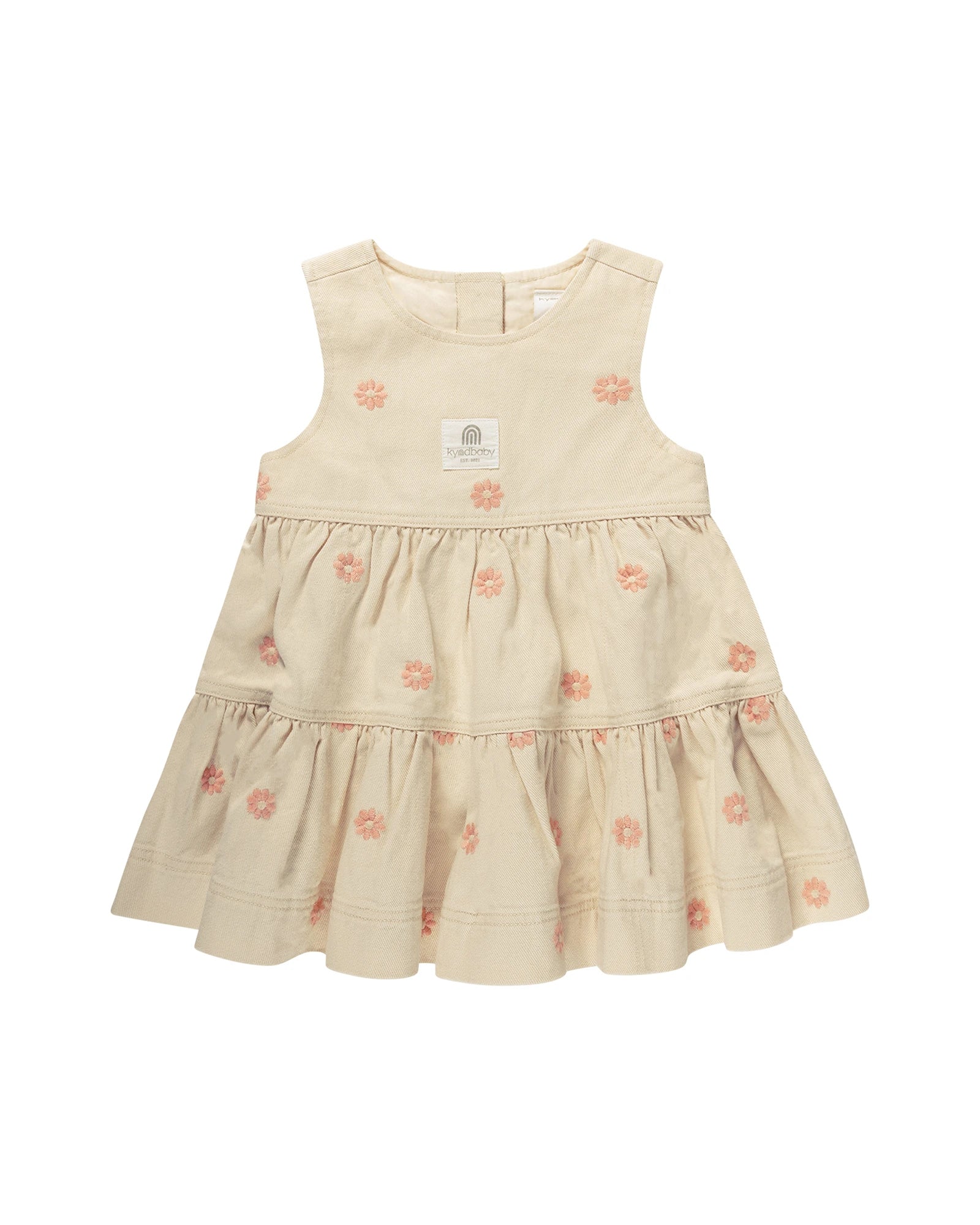Denim Dress - Denim Floral Size 0