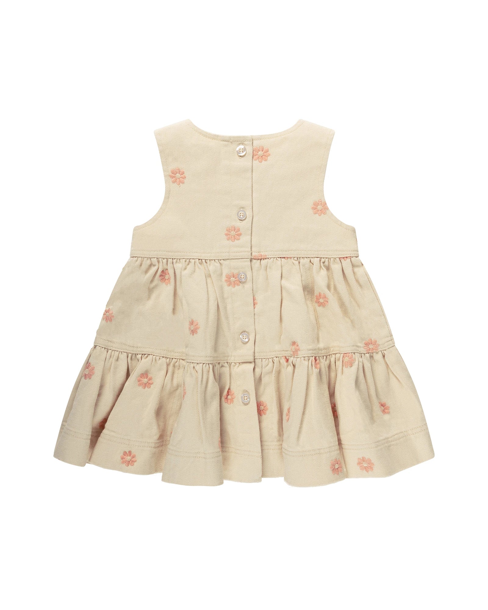 Denim Dress - Denim Floral Size 0