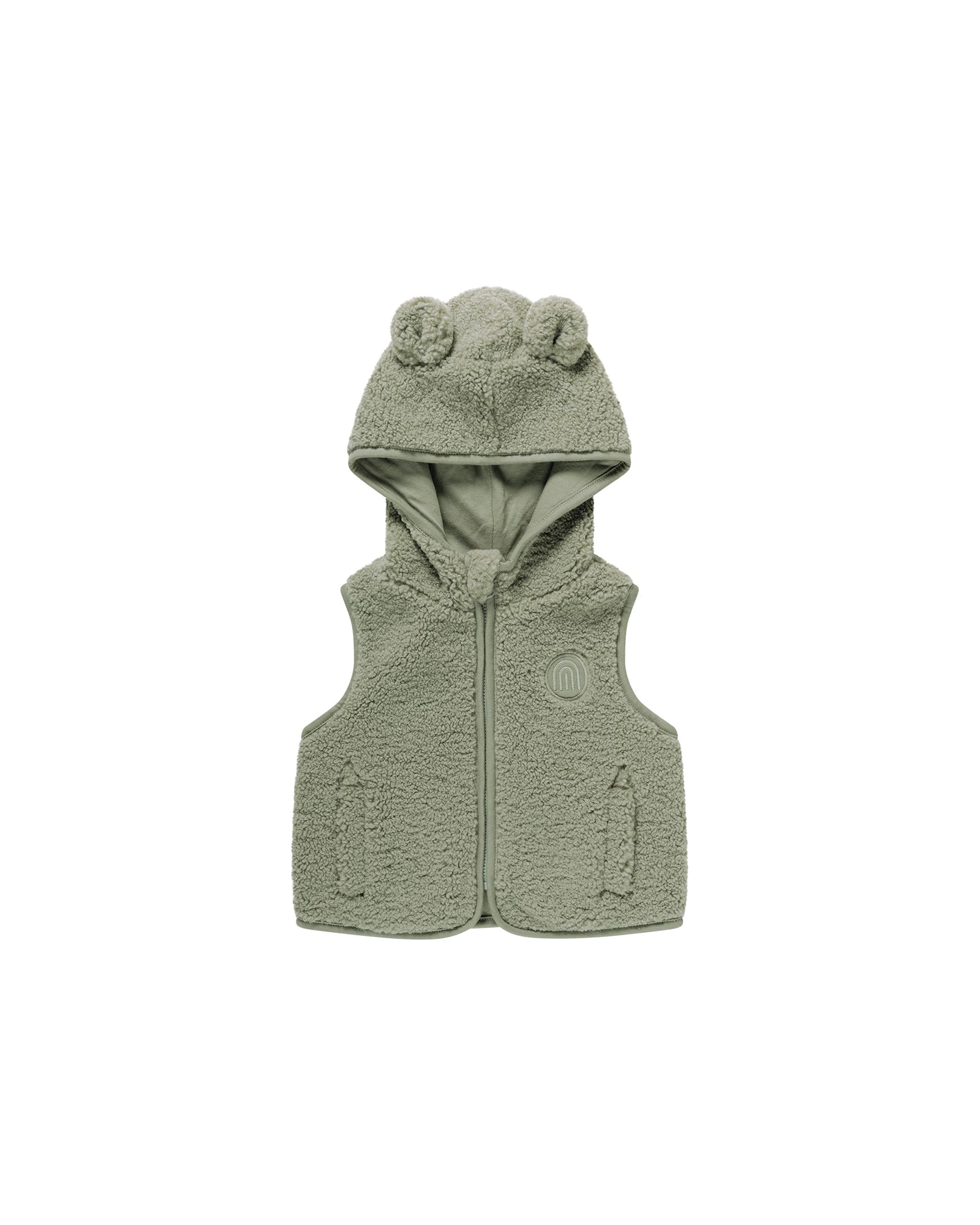 Sherpa Vest - Olive Size 0