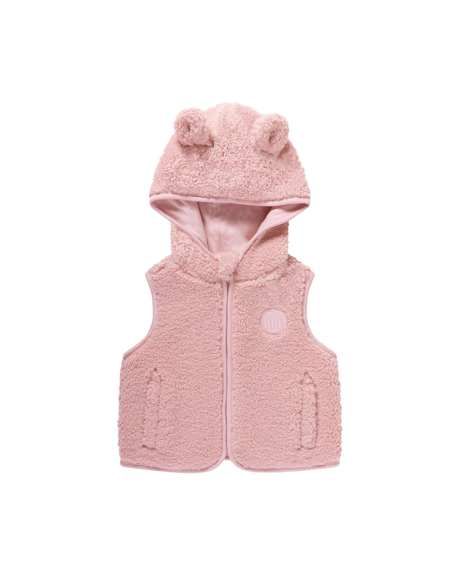 Sherpa Vest - Dusty Lilac Size 0