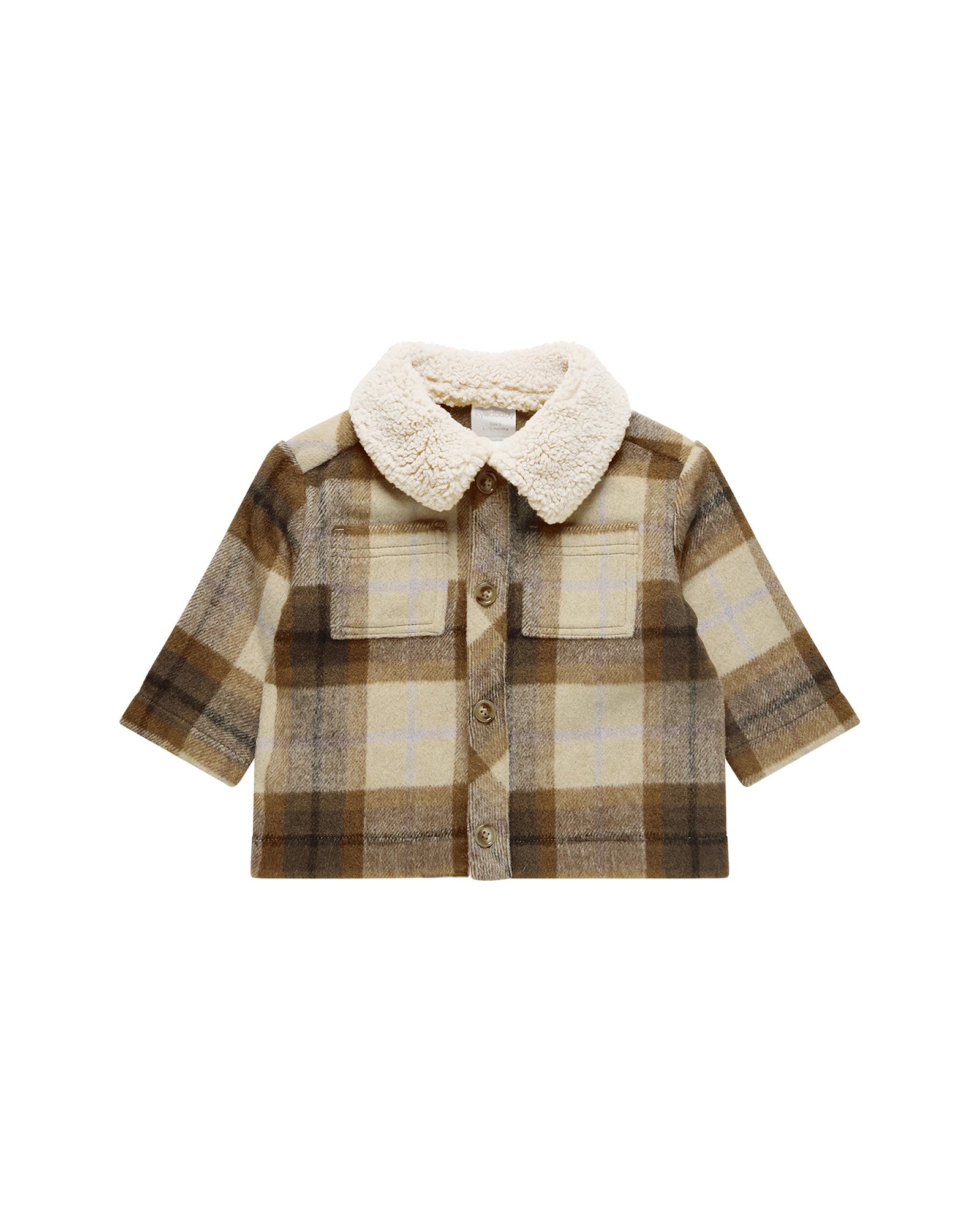 Gingham Shacket - Multi Check Size 1