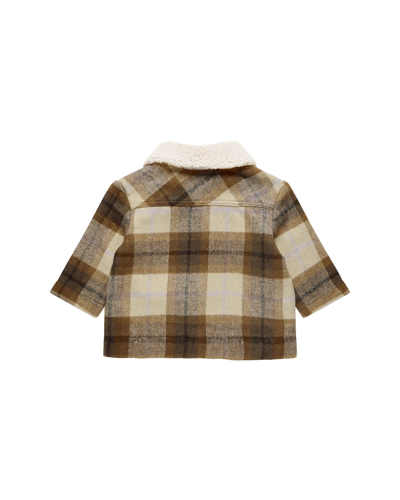 Gingham Shacket - Multi Check Size 1