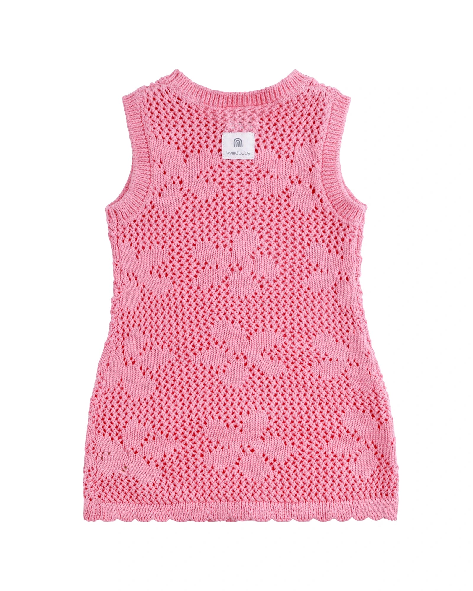 Kynd Baby Crochet Dress Strawberry - Size 1