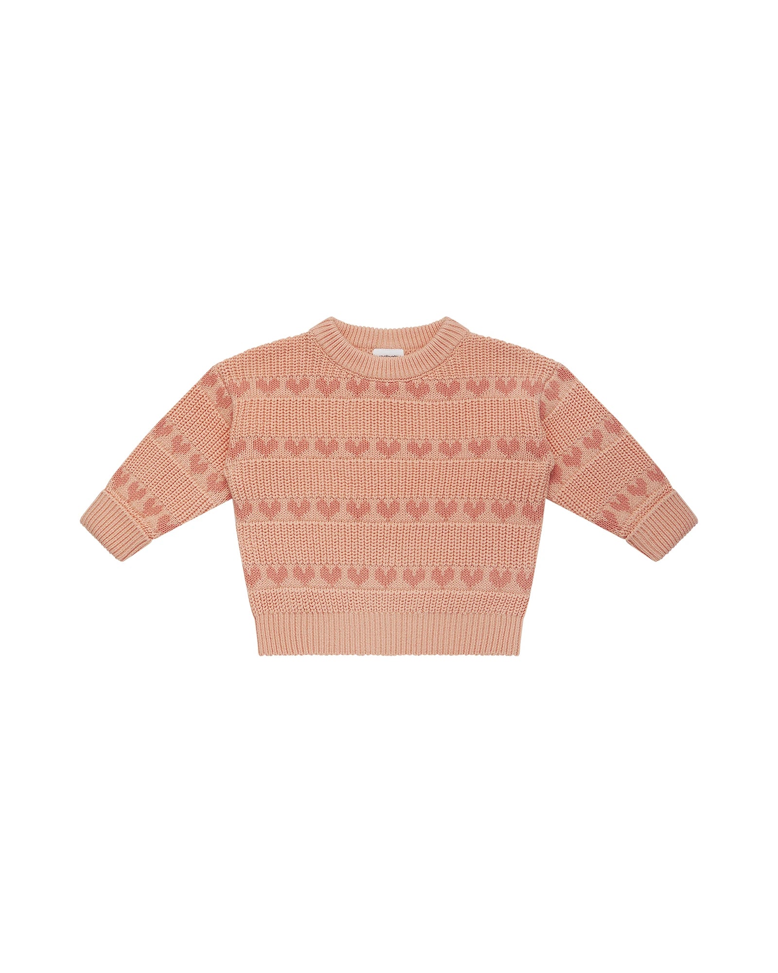Knit Jumper - Pink Heart Size 0