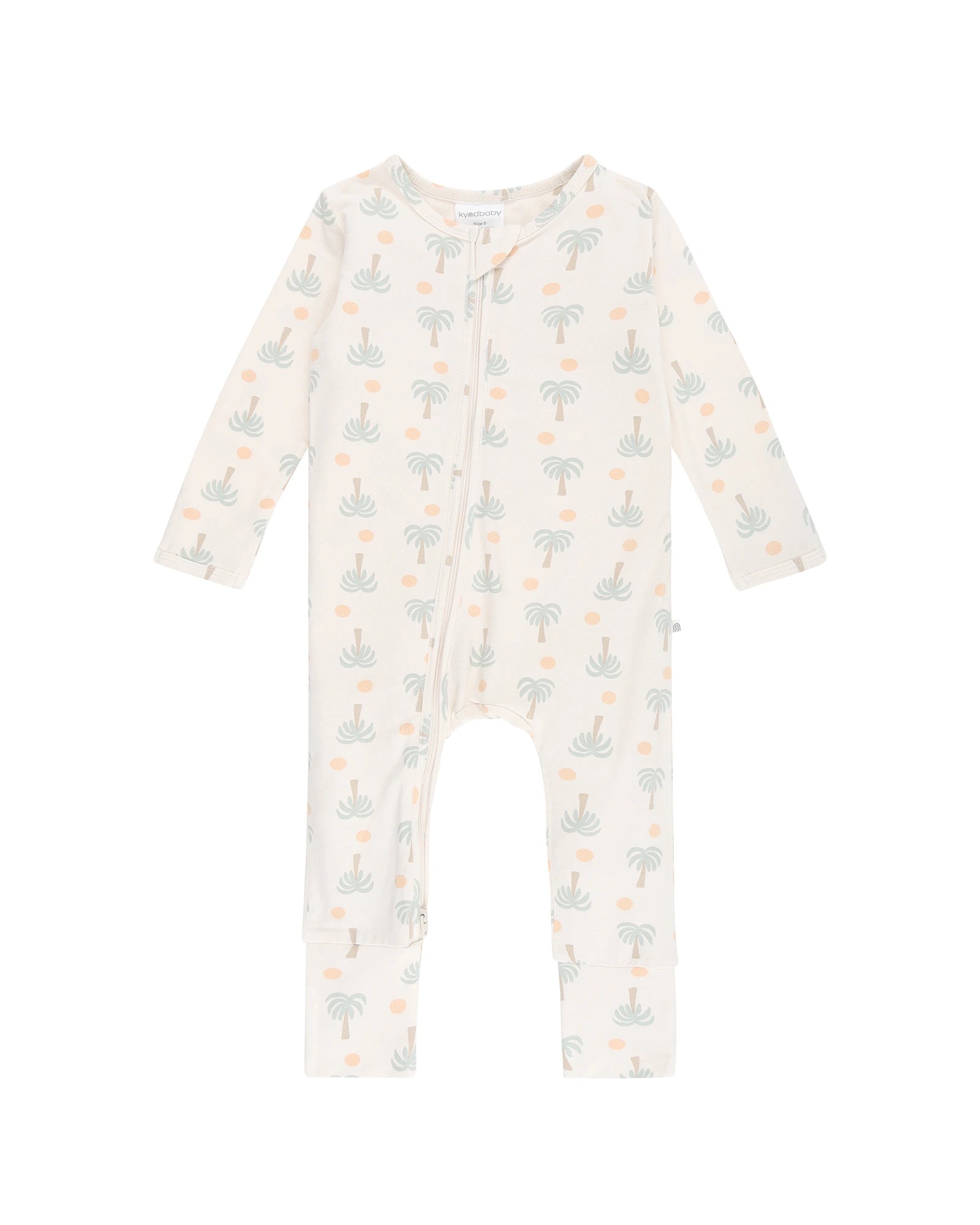 Kynd Baby Day or Night Onesie Palm Sunset - Size 2