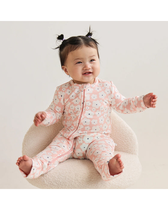 Kynd Baby Day Or Night Onesie - Petal Blooms