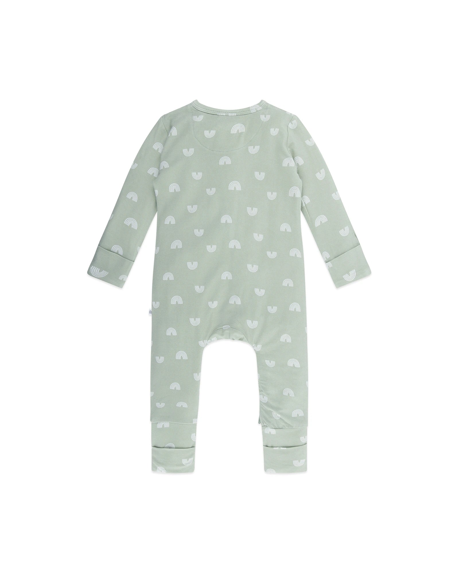 Kynd Baby Day Or Night Onesie - Sage Over The Rainbow
