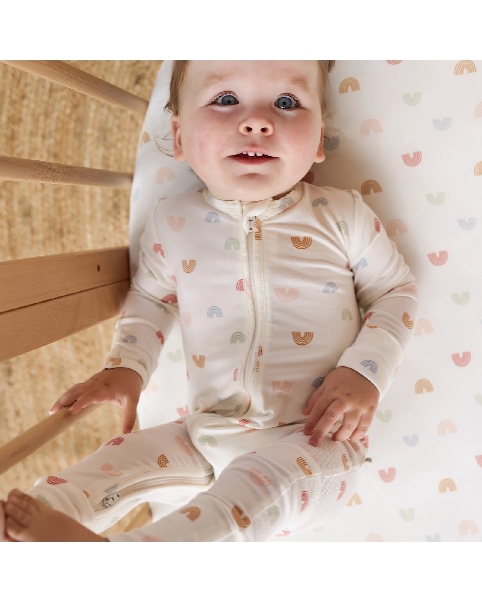 Kynd Baby Day Or Night Onesie - Over The Rainbow