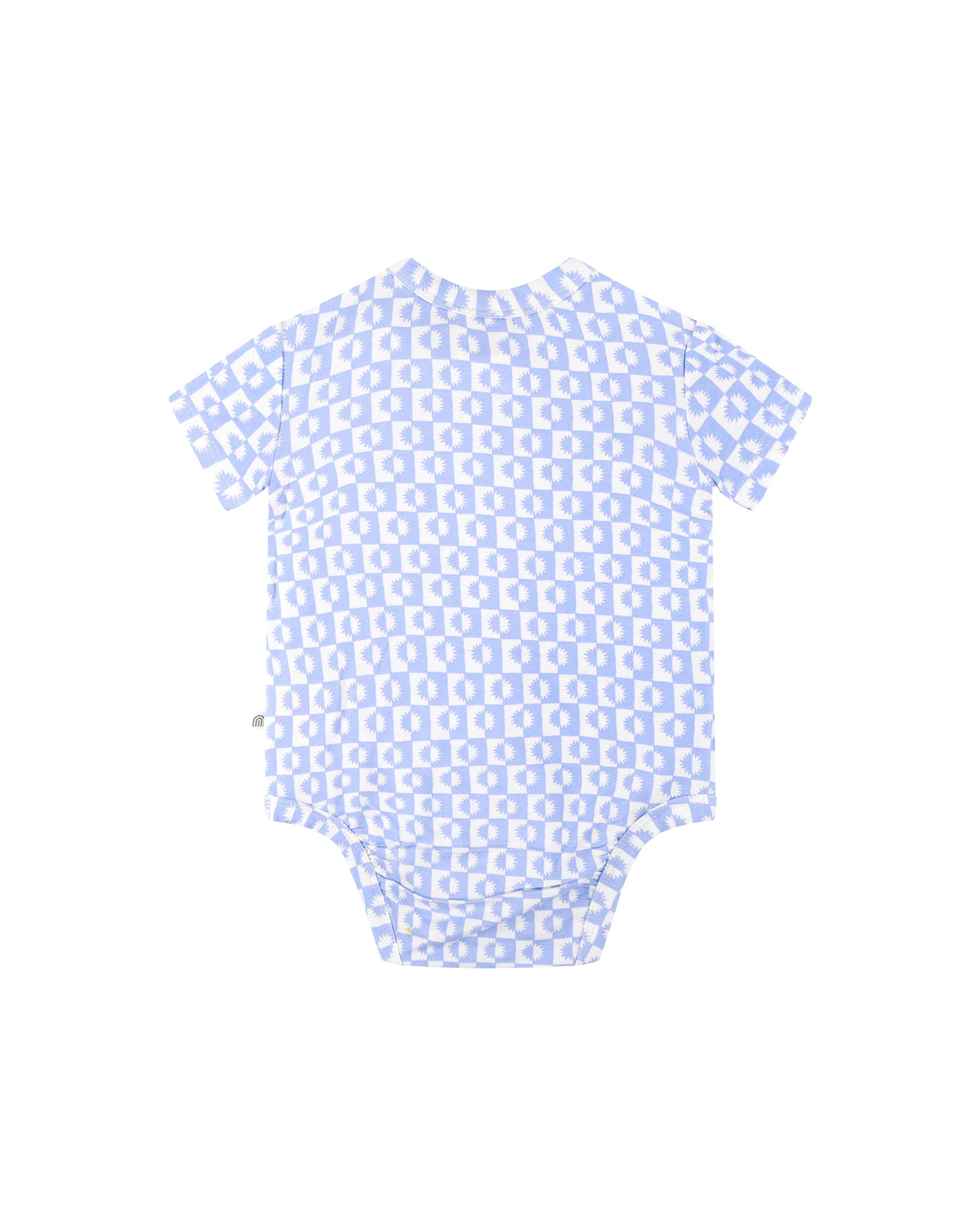 Kynd Baby Comfy Bodysuit Short Sleeve Blue Sunrise - Size 0