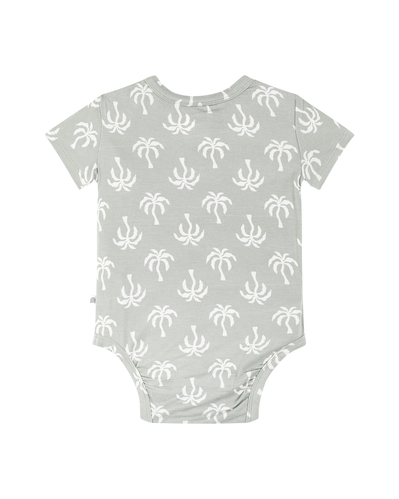 Kynd Baby Comfy Bodysuit Short Sleeve Palm Tree