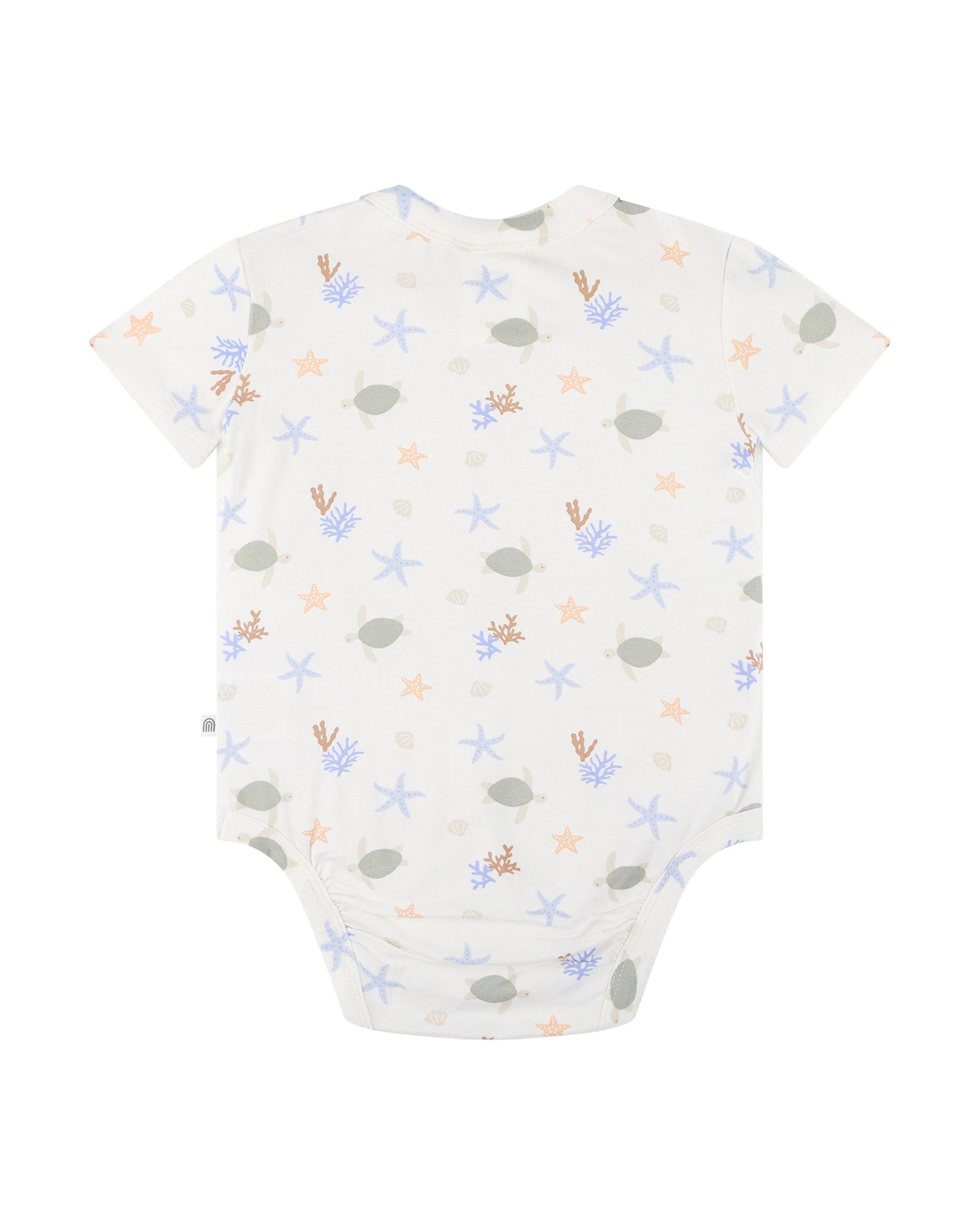 Kynd Baby Comfy Bodysuit Short Sleeve Underwater World - Size 1