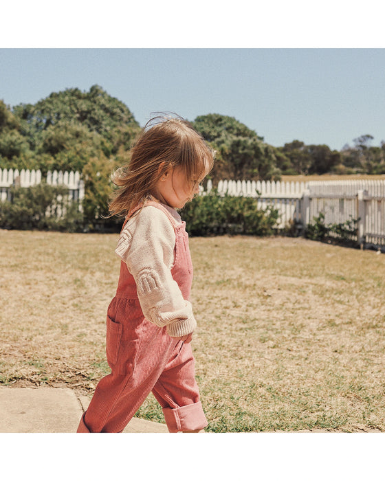 Kynd Baby Cord Overall - Cameo
