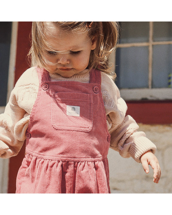 Kynd Baby Cord Overall - Cameo