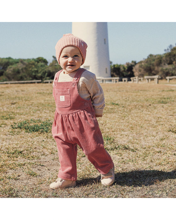 Kynd Baby Cord Overall - Cameo