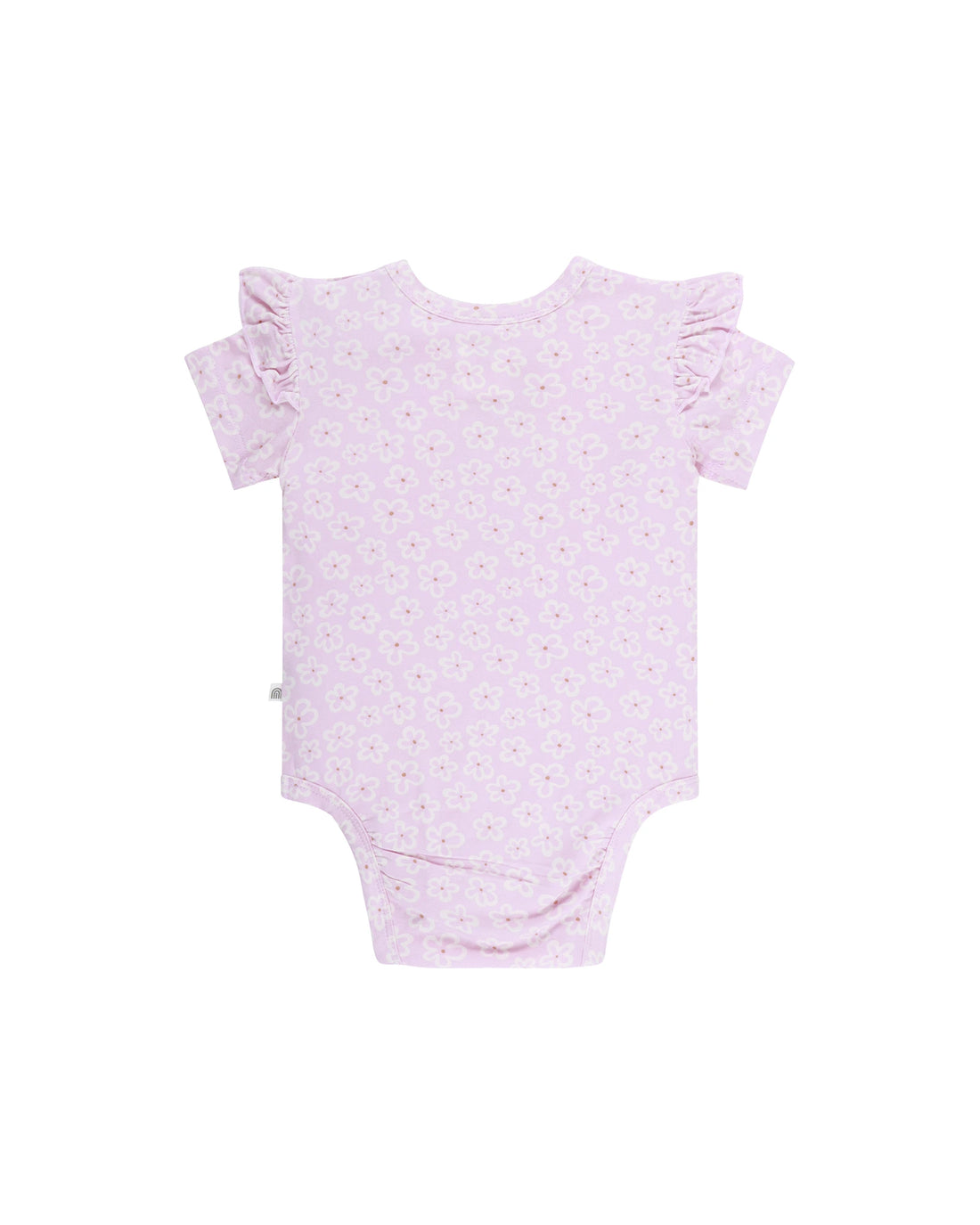 Frill Sleeve Bodysuit Frangipani - Size 000