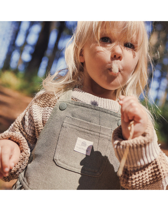 Kynd Baby Denim Overall - Sage
