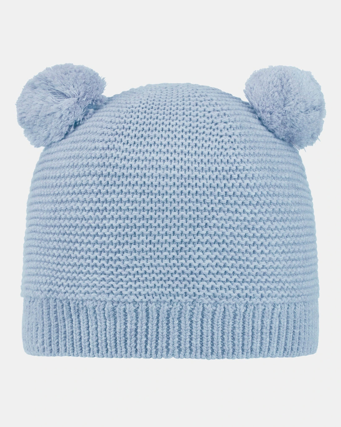 Organic Beanie Snowy, Bluebird