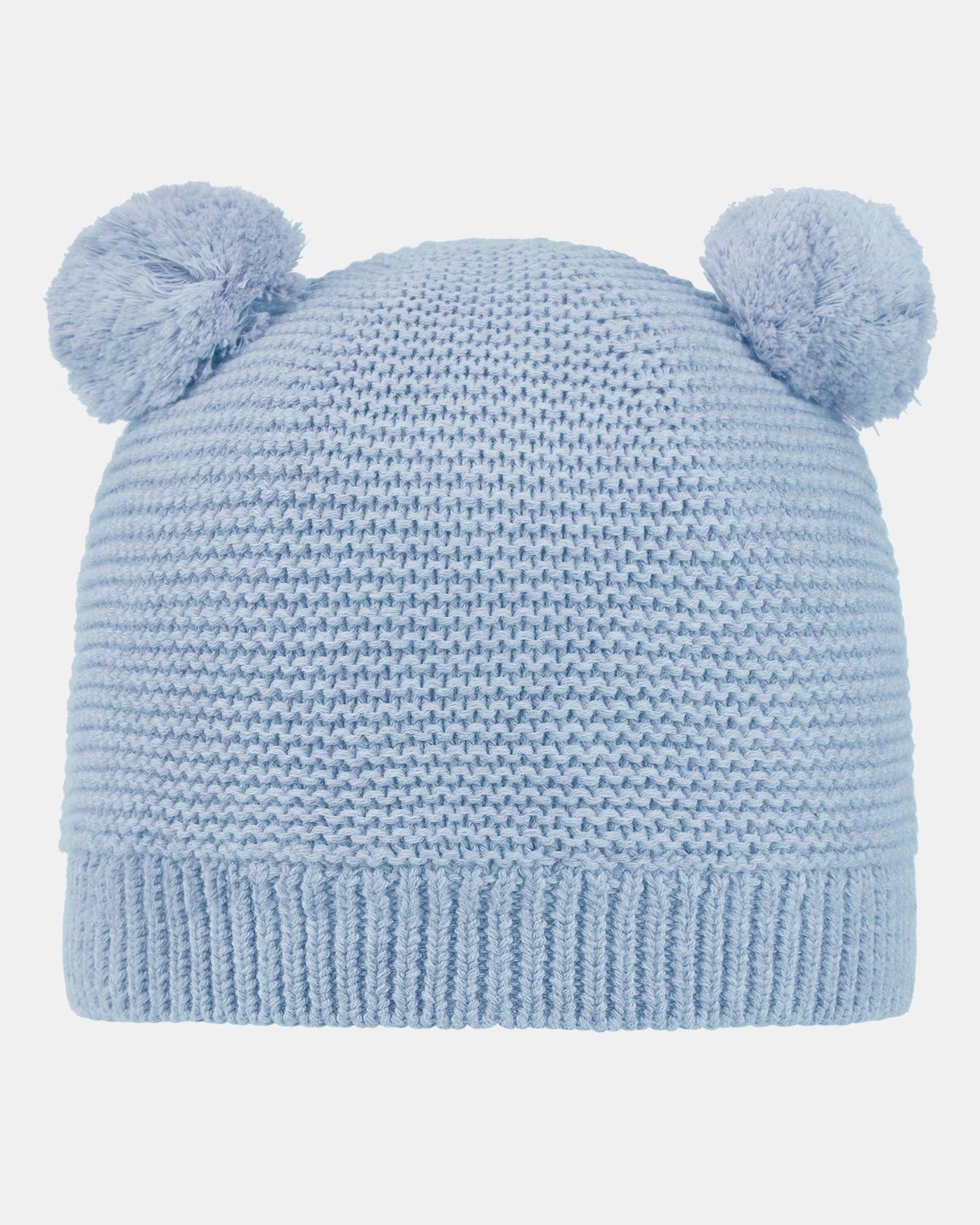Organic Beanie Snowy, Bluebird