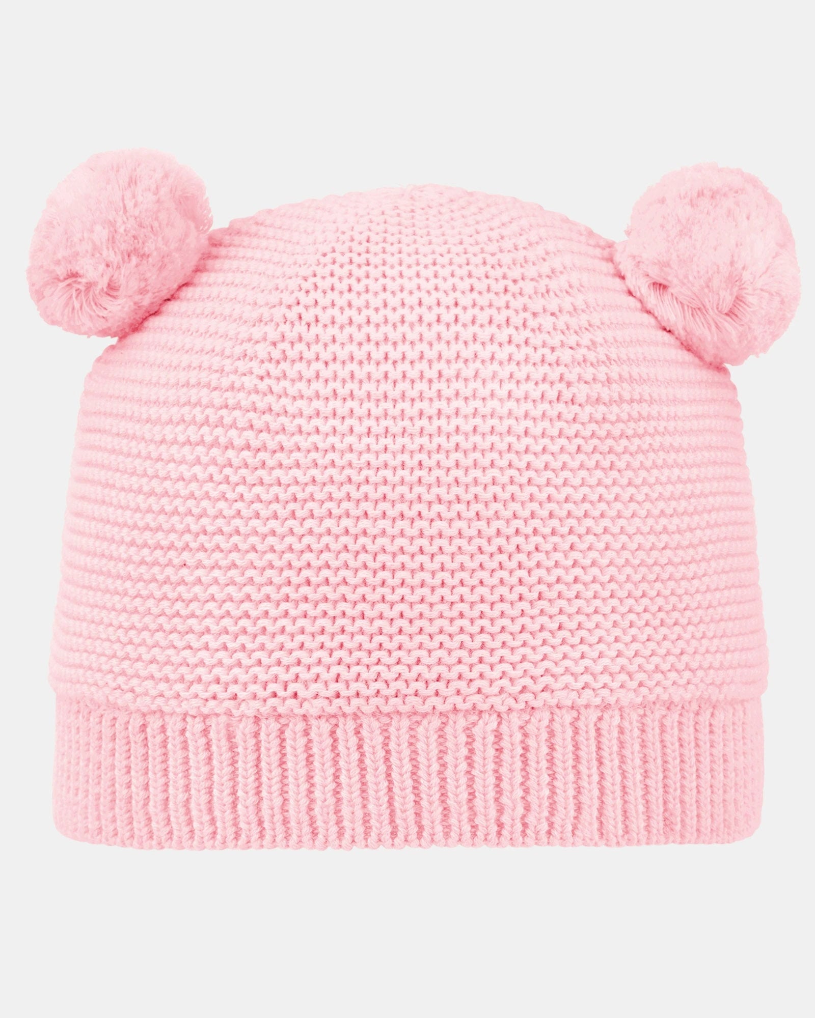 Organic Beanie Snowy, Misty Rose
