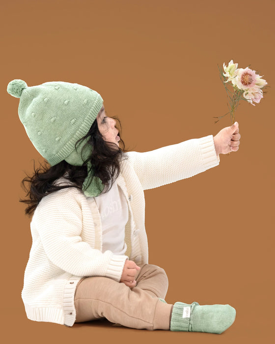 Toshi Organic Earmuff Popcorn Matcha