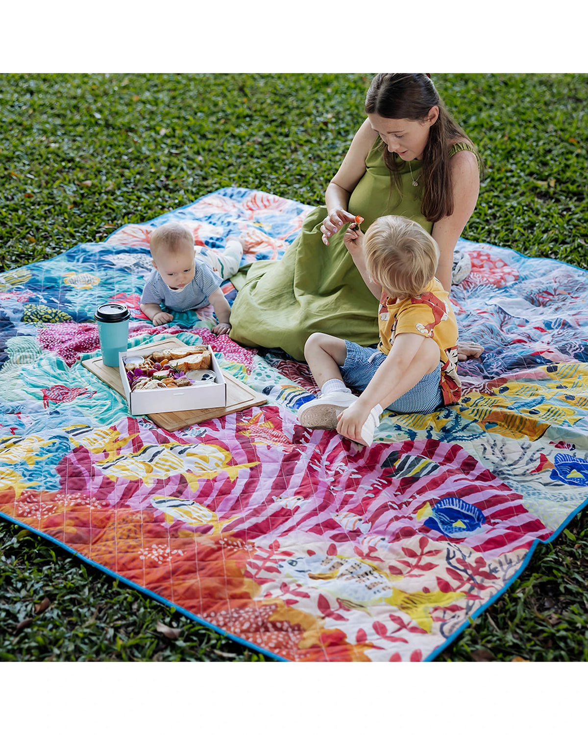 Octopus's Garden Picnic Rug