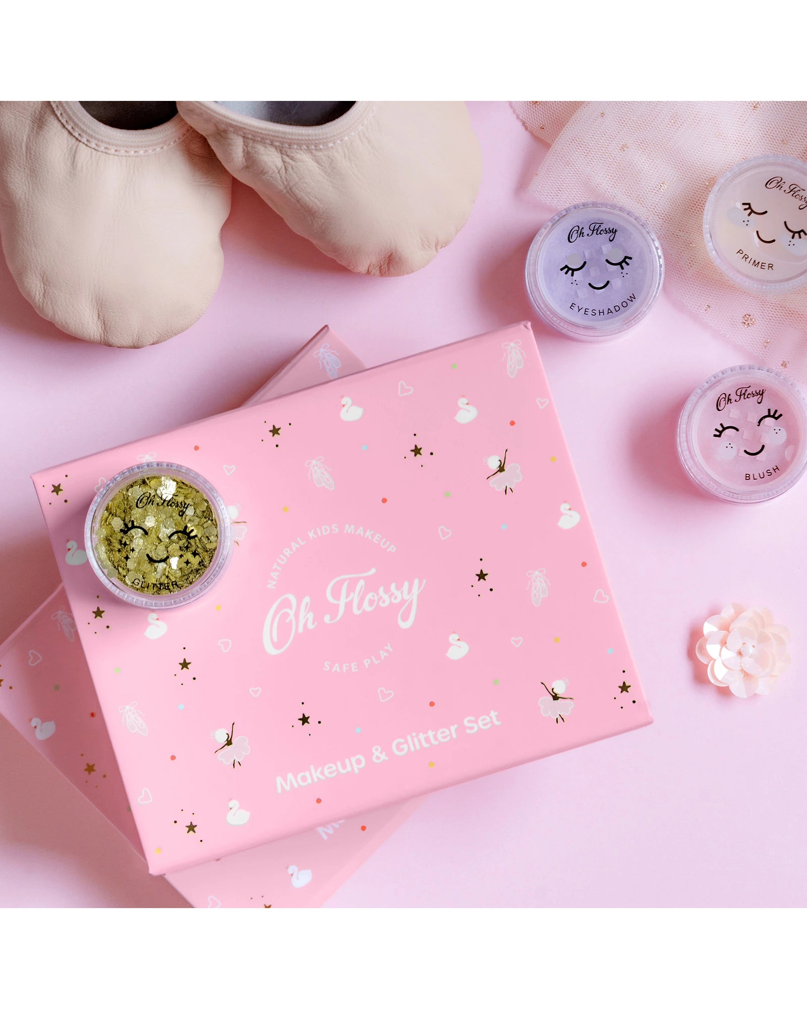 Ballet Sparkle Makeup & Glitter Set