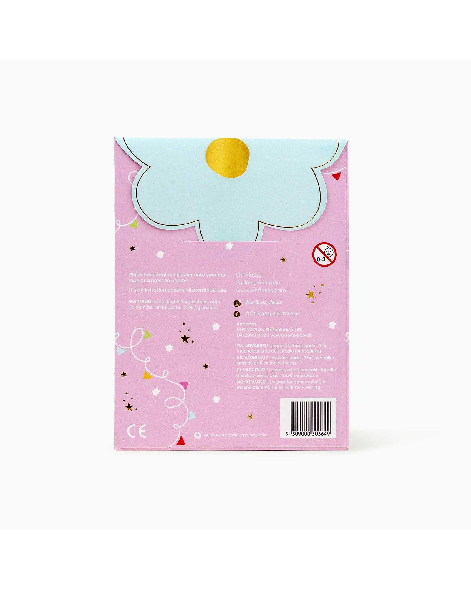 Kids Stick-On Earrings