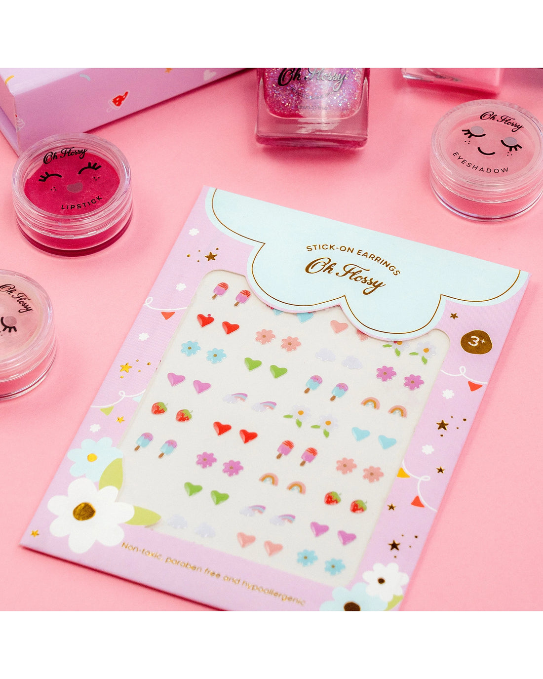 Kids Stick-On Earrings