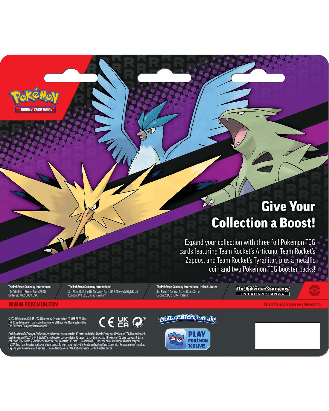 Pokemon TCG Enhanced 2 Pack Boosters - Assorted