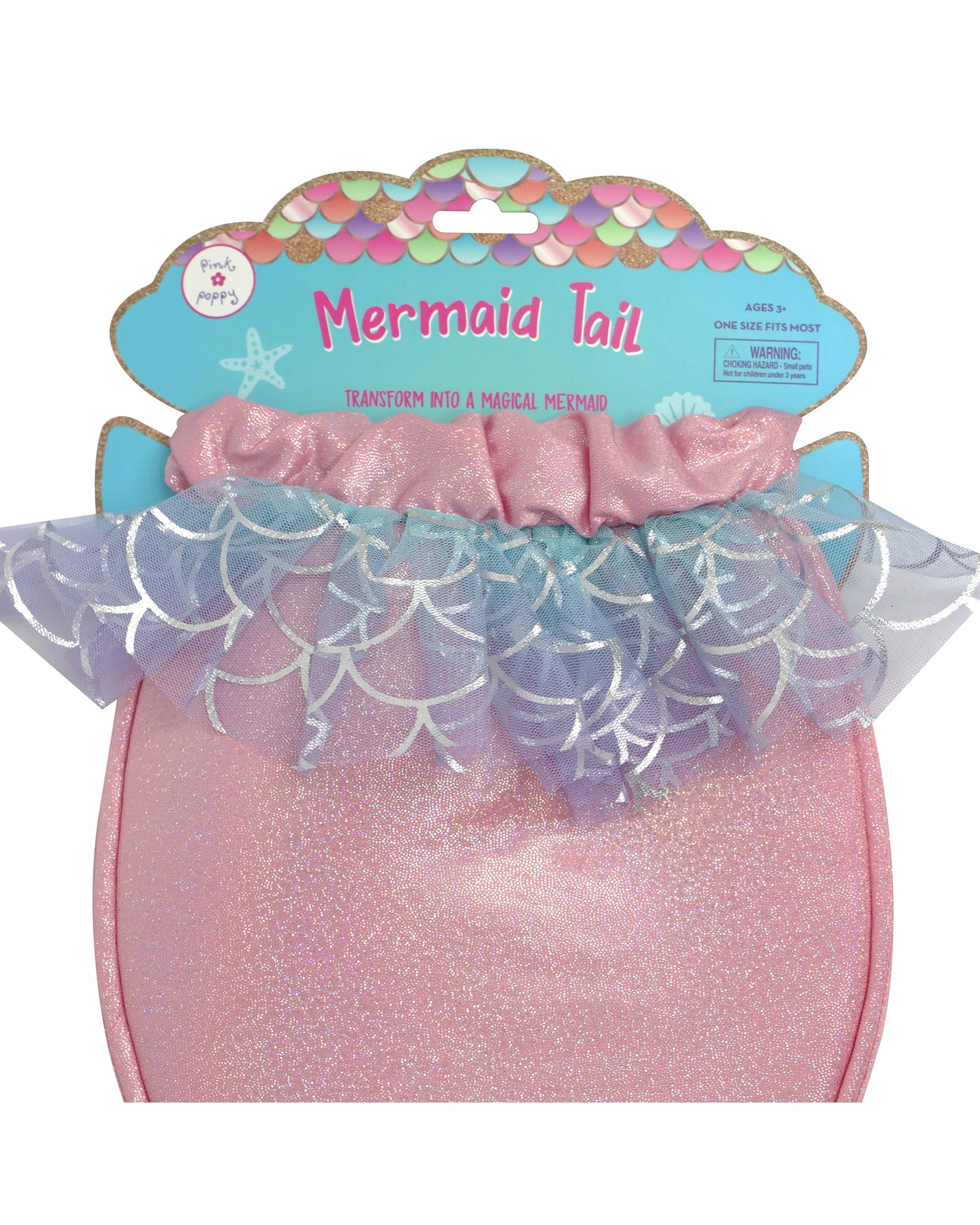 Pink Poppy Mermaid Tail