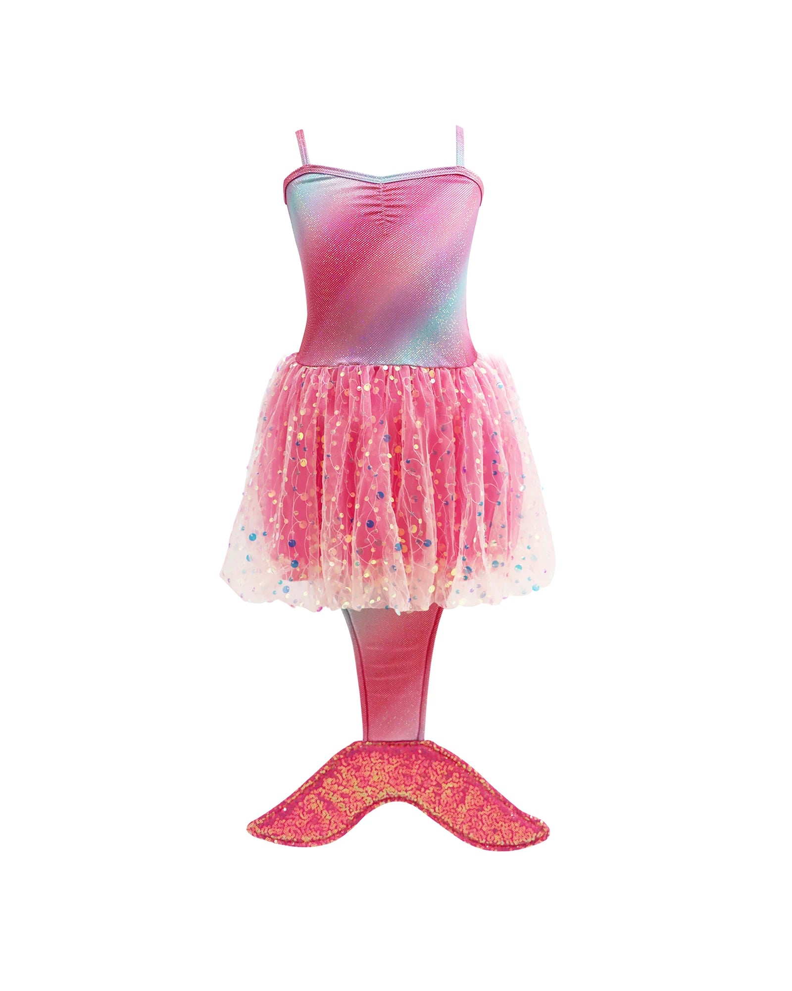 Pink Poppy Mermazing Mermaid Dress With Tail Medium