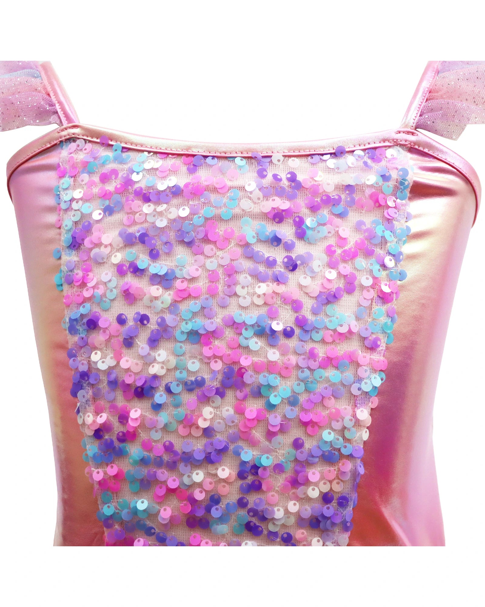 Mermaid Sparkle Dress With Tail Size 5-6