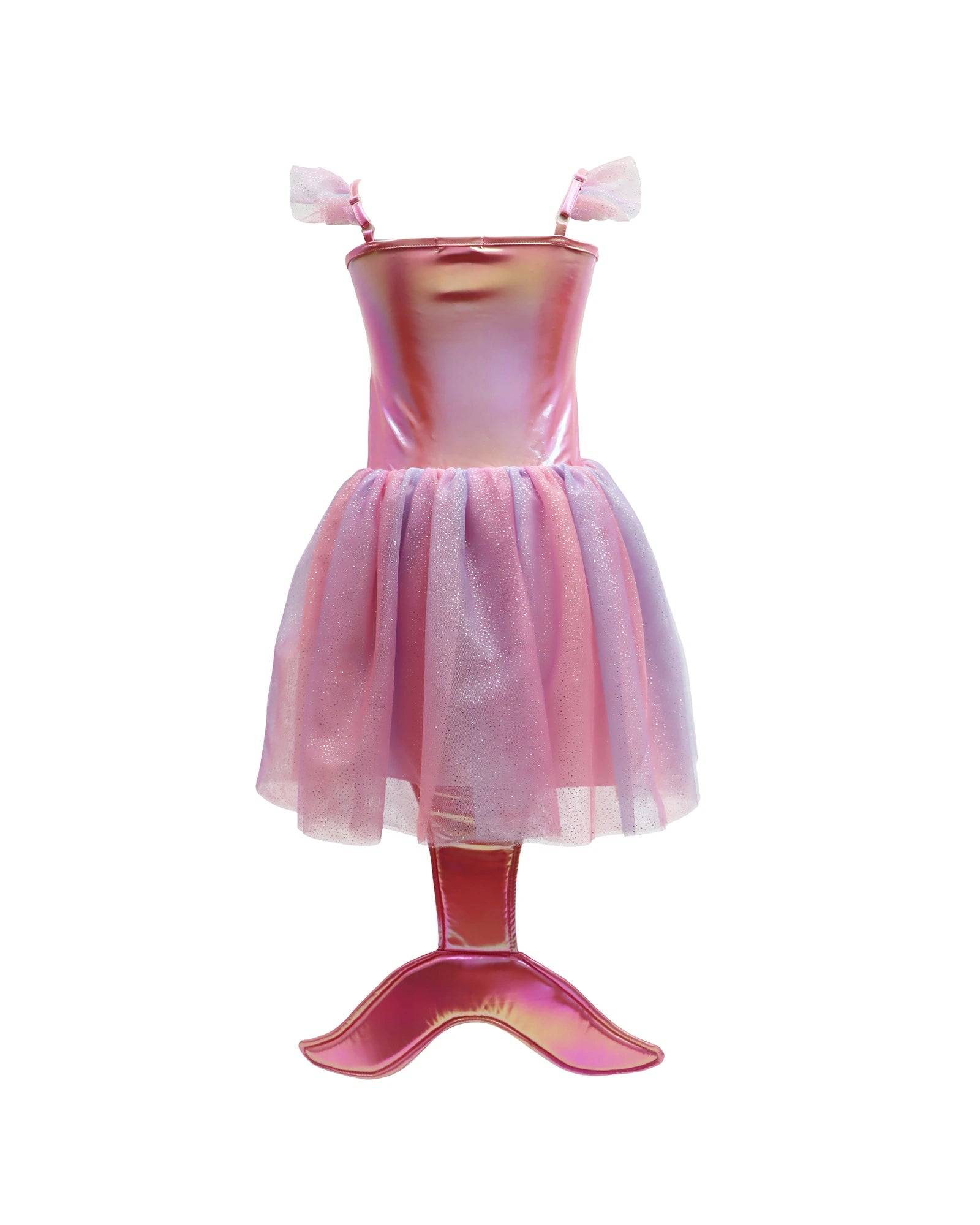 Mermaid Sparkle Dress With Tail Size 5-6