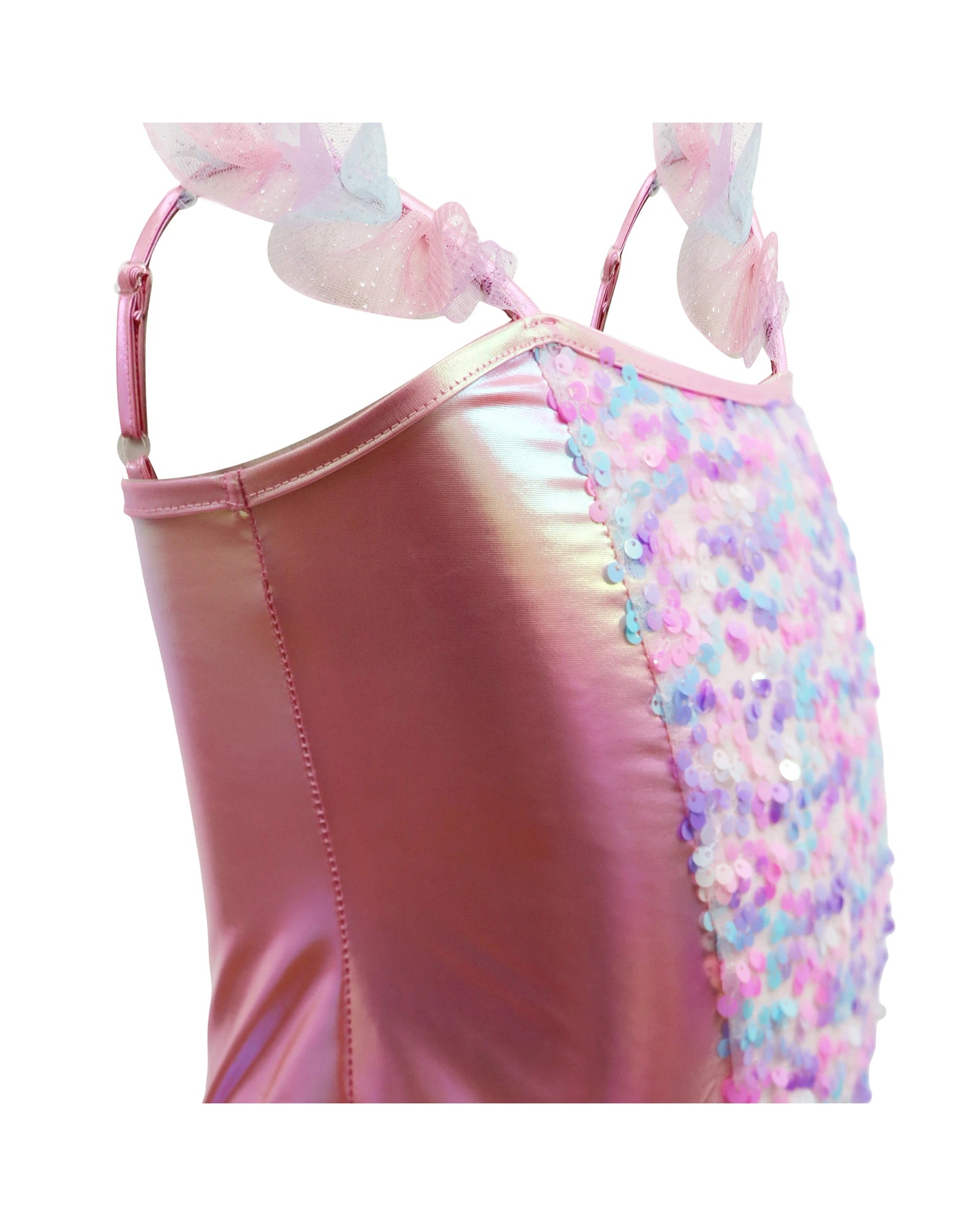 Mermaid Sparkle Dress With Tail Size 3-4