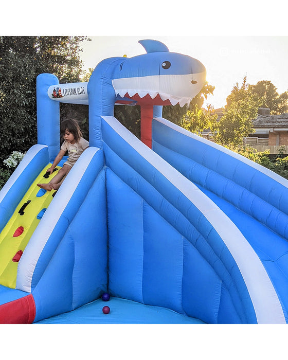 Lifespan Kids Sharky Slide and Splash Inflatable