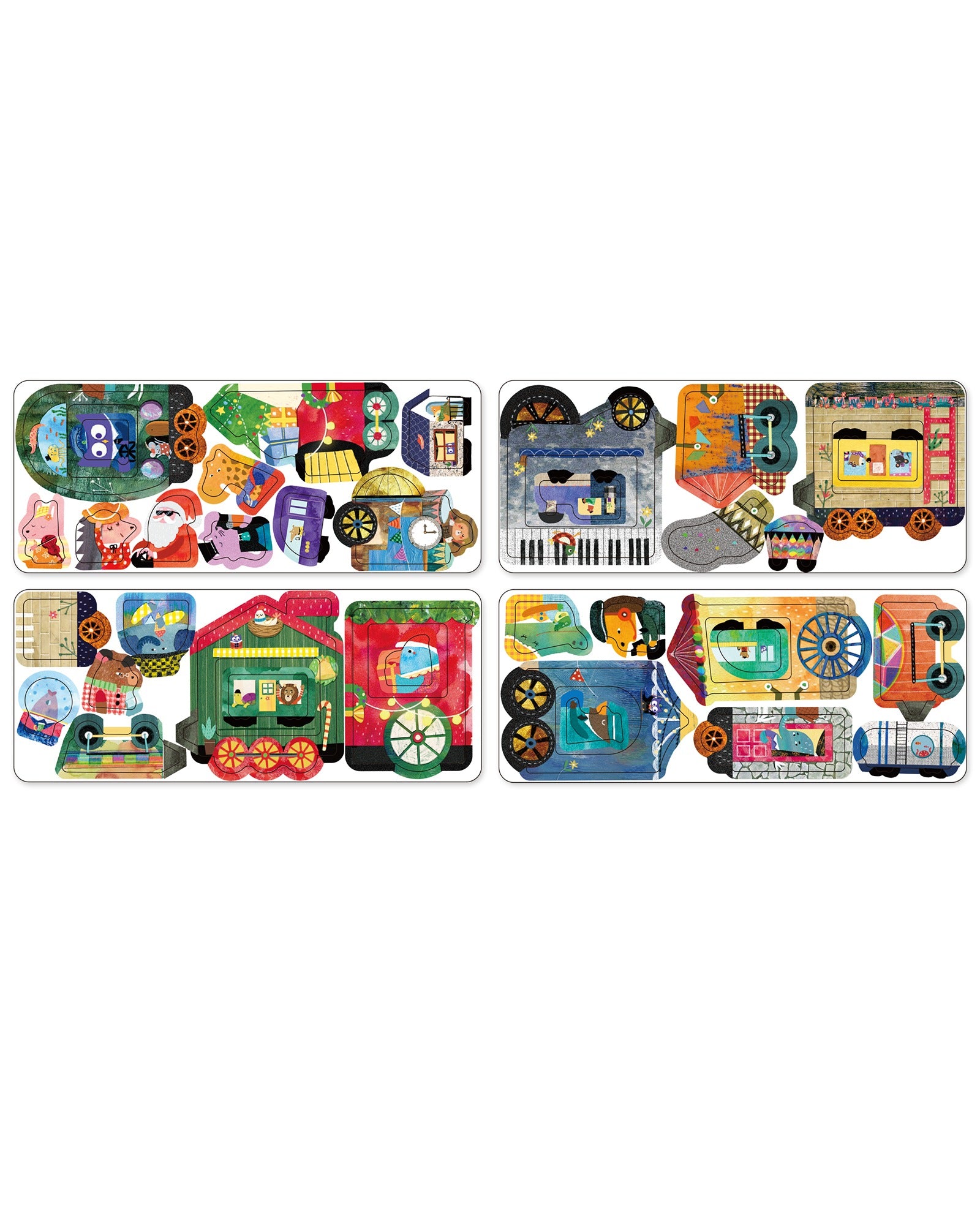 Travel Magnetic Box Trains