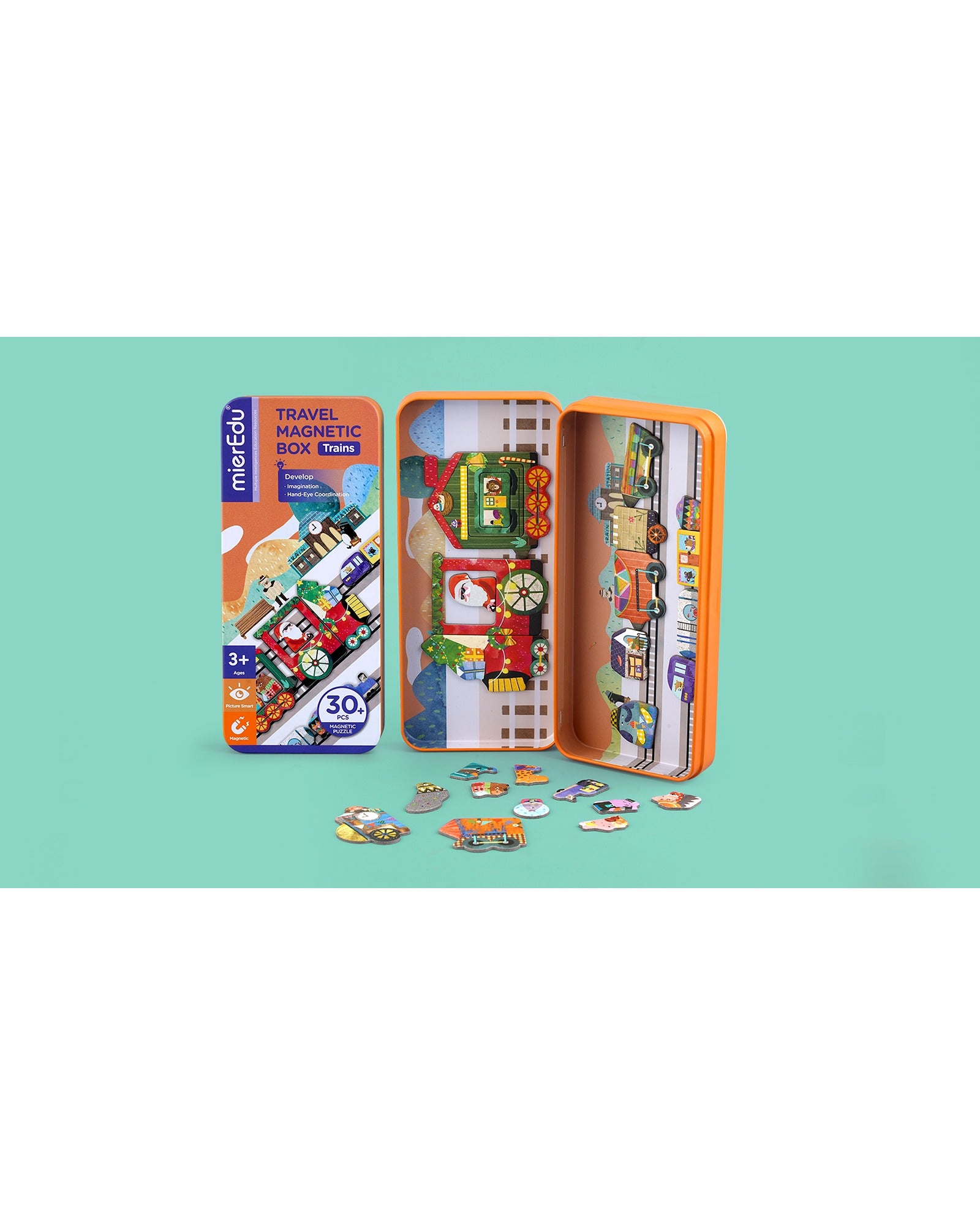 Travel Magnetic Box Trains
