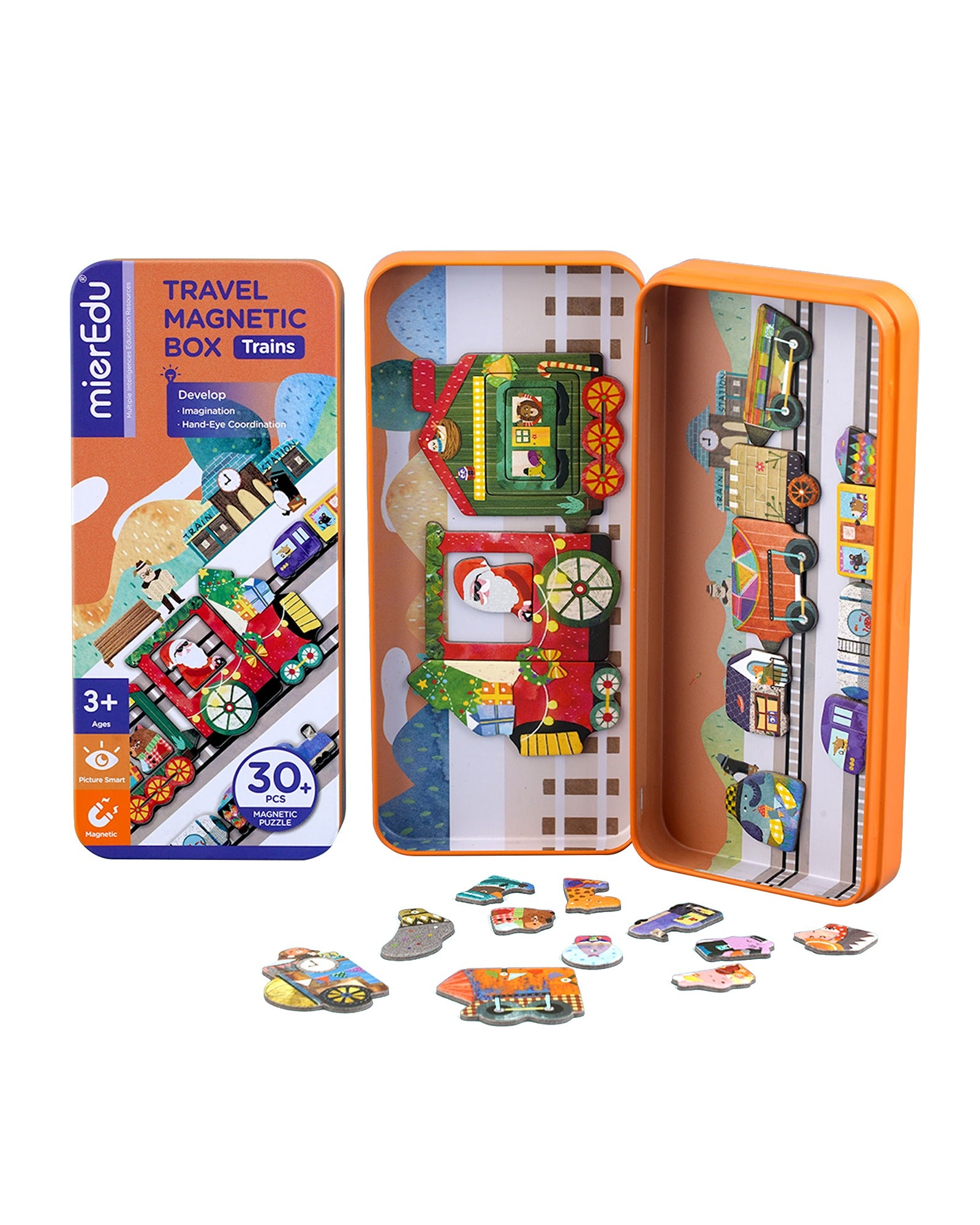 Travel Magnetic Box Trains
