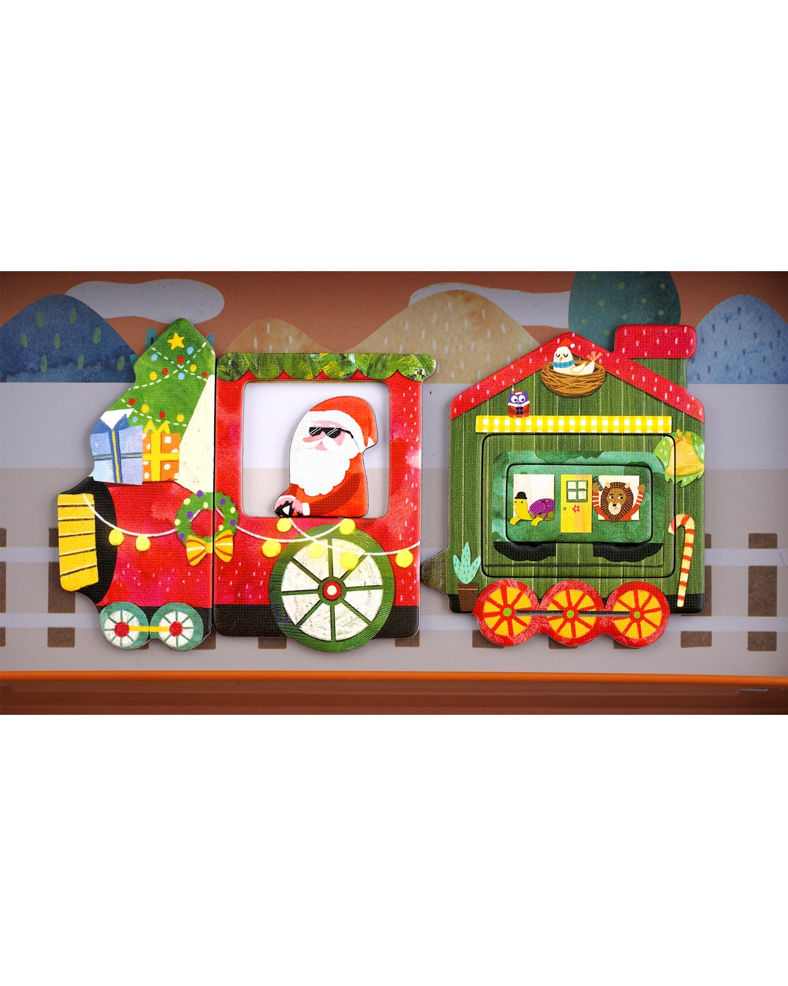 Travel Magnetic Box Trains