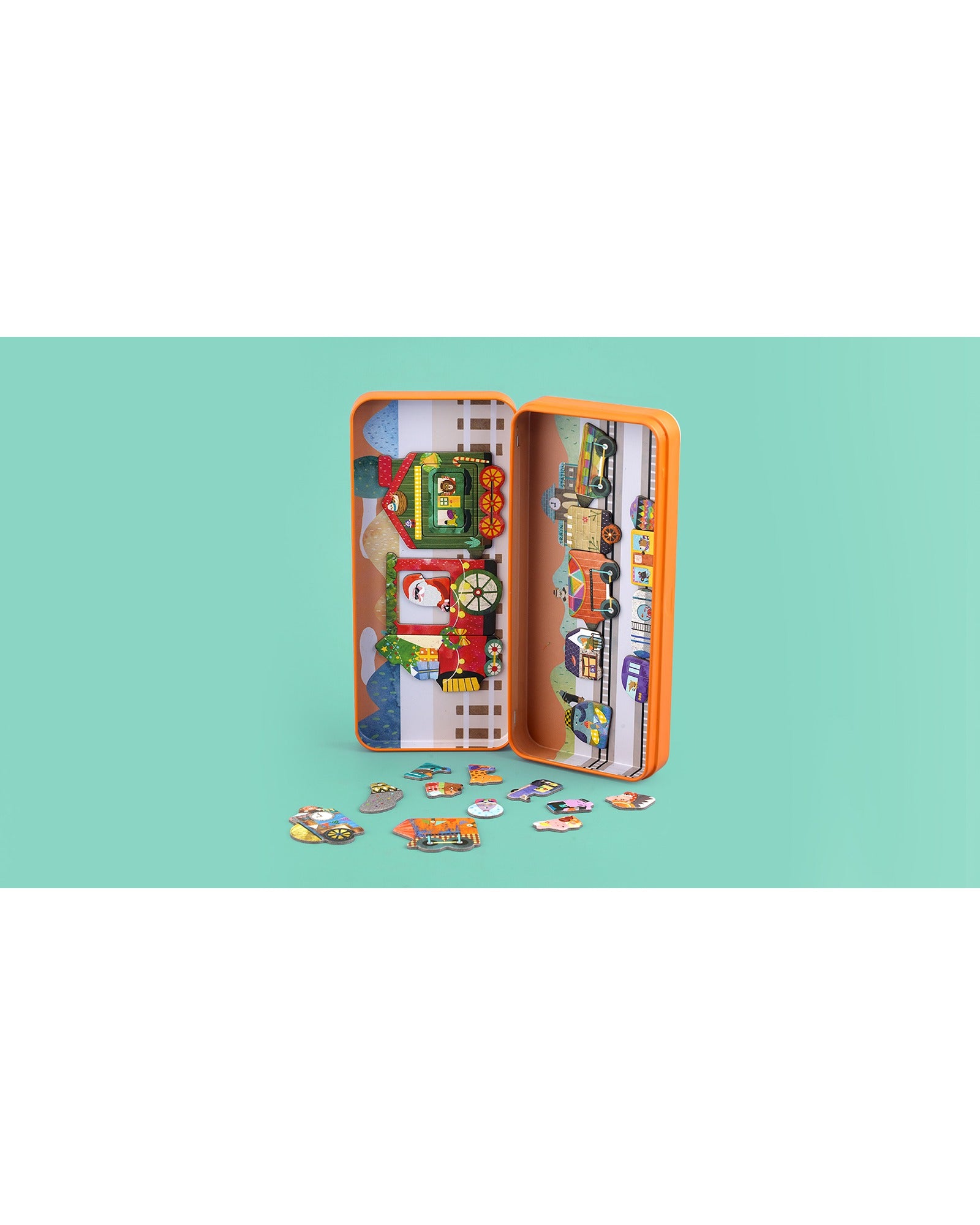 Travel Magnetic Box Trains