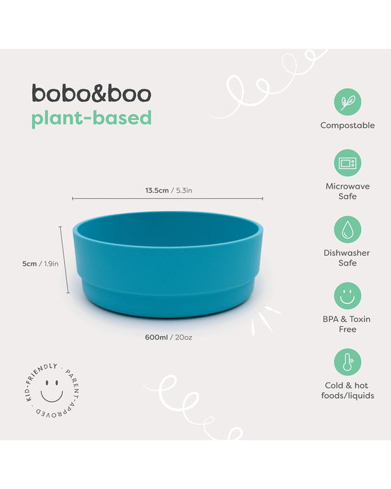 Bobo & Boo 3PK Plant Based Bowls Tropical