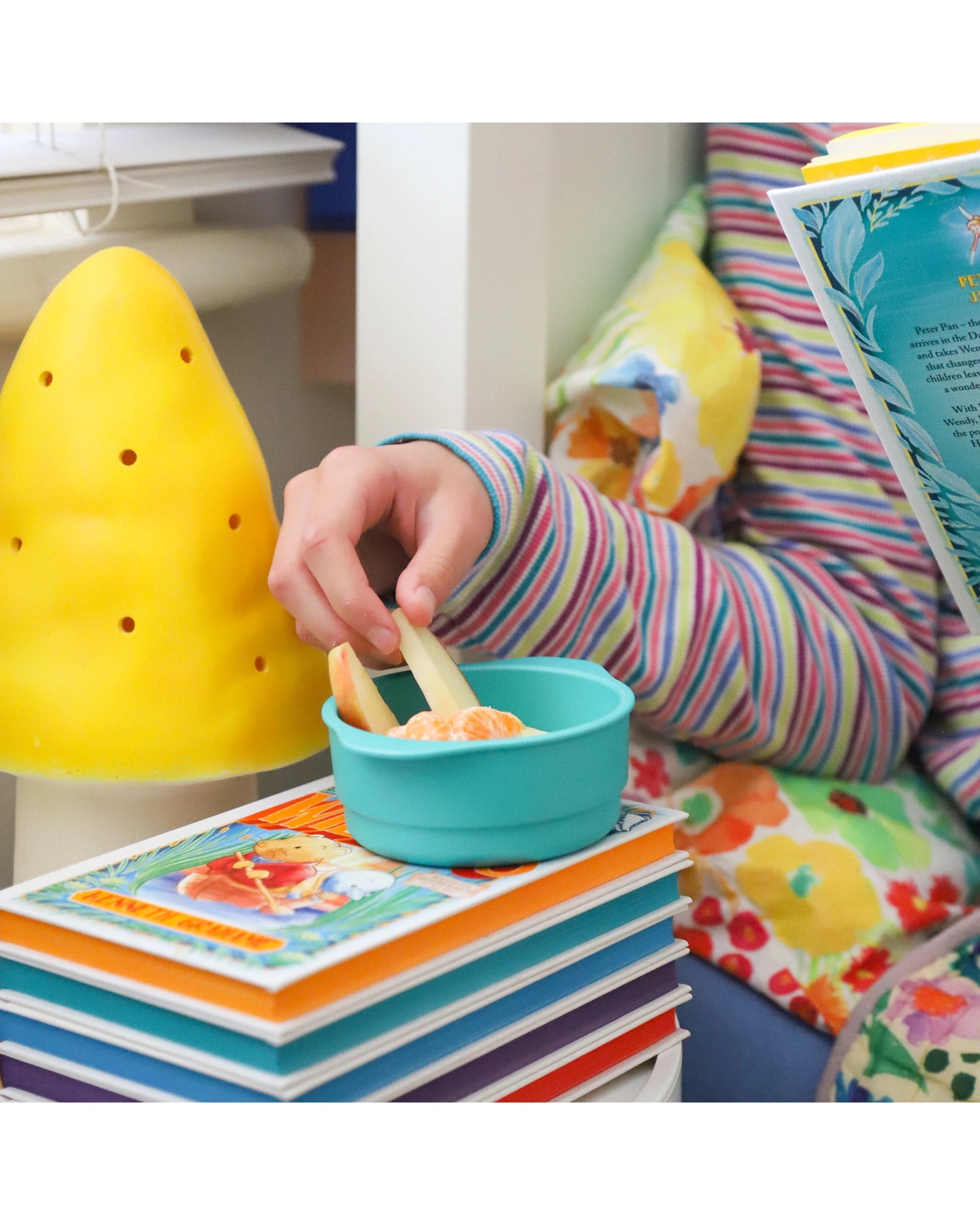 Bobo & Boo 3PK Plant Based Snack Bowls Lagoon