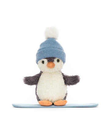 Peanut Penguin Snowboarding Small